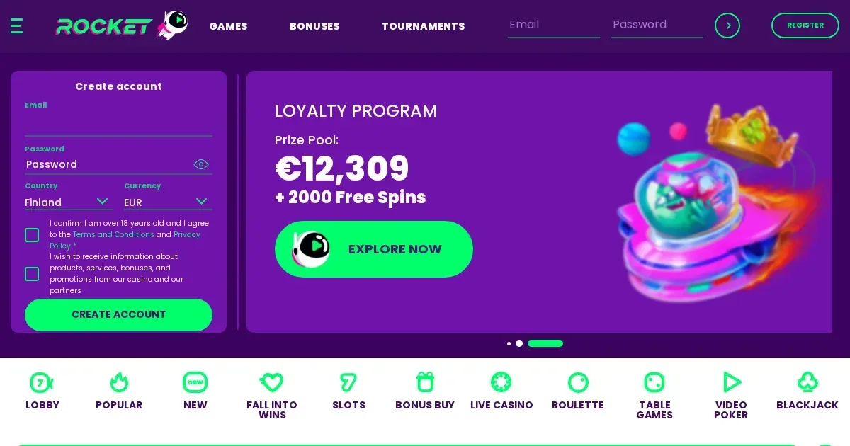 Casinorocket